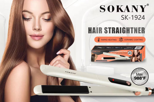 High Temperature Hair Straightener | Sokany SK-1924