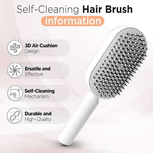 Self Cleaning Hair Brush