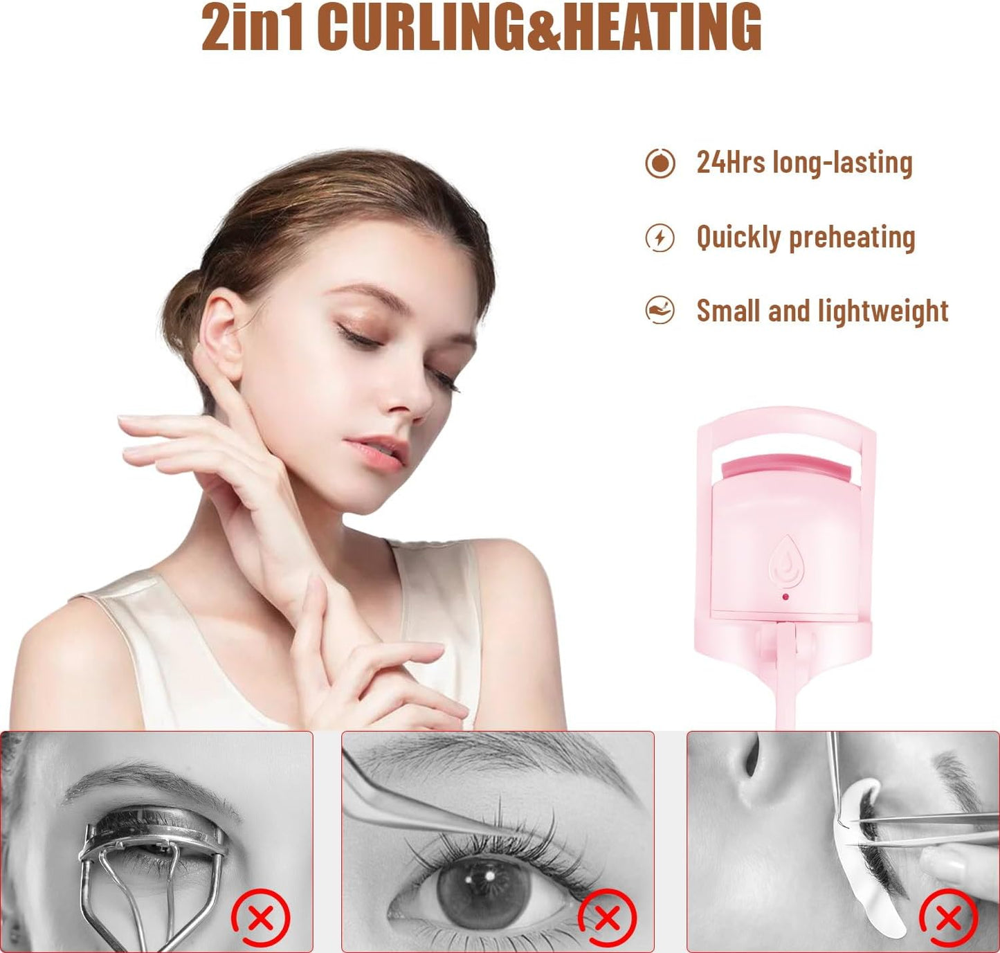 Smart Electric Eyelash Curler
