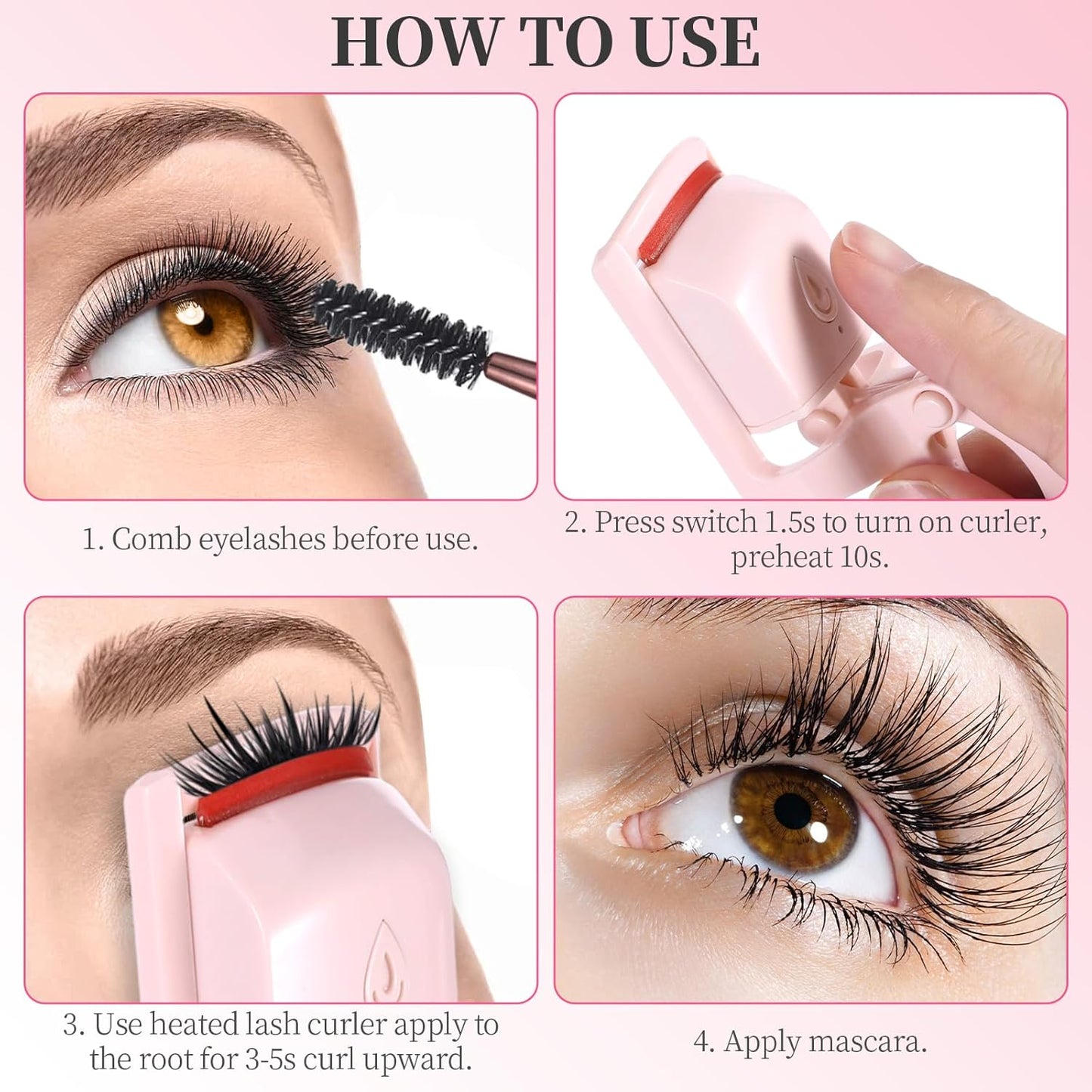 Smart Electric Eyelash Curler